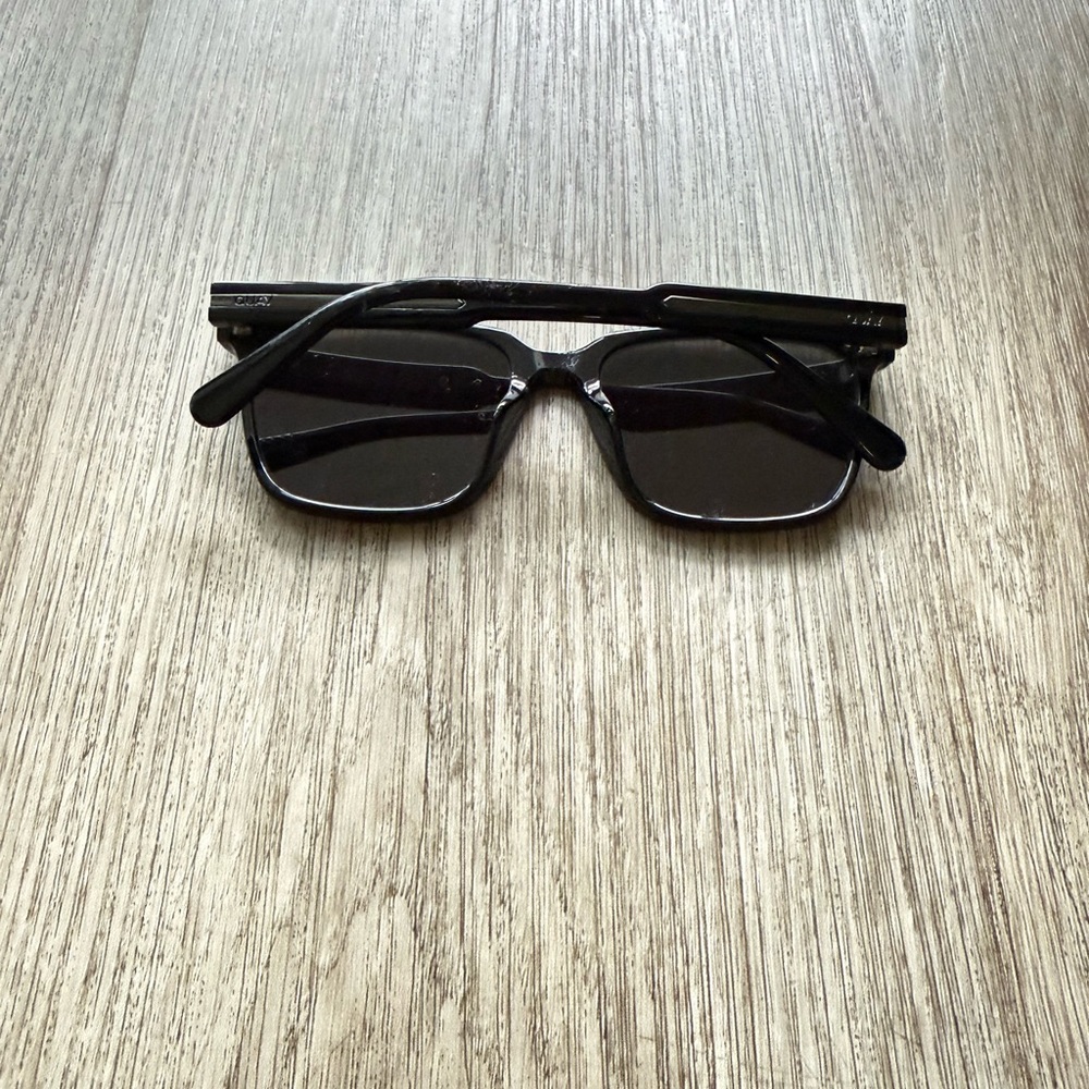 quay australia recap black polarized modern square sunglasses eyewear NEW - Picture 3 of 4